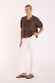Betsy Top - Chocolate