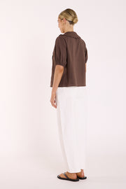 Betsy Top - Chocolate
