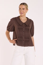 Betsy Top - Chocolate