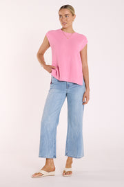 Jasper Knitted Tank - Pink