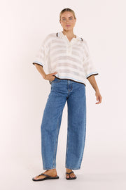 Blaire Top - Ivory