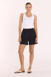 Noah Short - Navy Camel Stripe