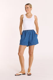 Arlo Denim Short - Heritage Blue
