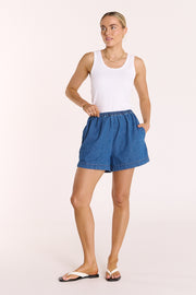 Arlo Denim Short - Heritage Blue