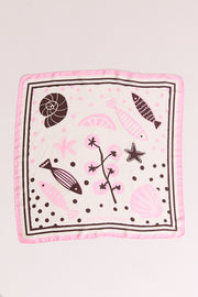 Euro Scarf - Pink Print
