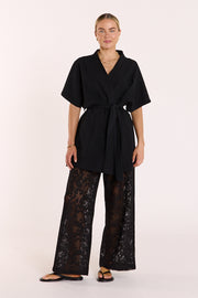 PRE-ORDER Valerie Pant - Black Lace