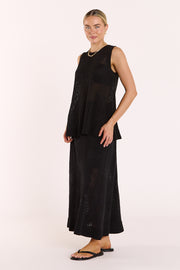 Iris Top - Black