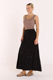 Poppy Skirt - Black