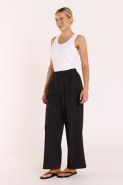Carmen Cropped Pant - Black