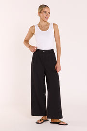 Carmen Cropped Pant - Black