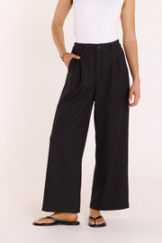 Carmen Cropped Pant - Black