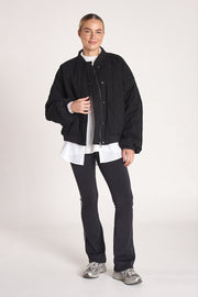 Asher Quilted Jacket - Black