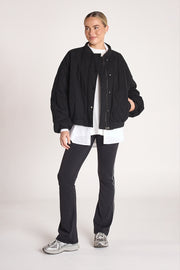 Asher Quilted Jacket - Black