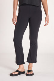 Cassidy Cropped Flare - Black Stripe