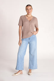 Laura Top - Mocha