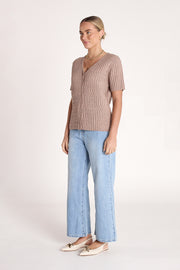 Laura Top - Mocha
