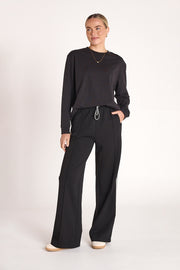 Carter Long Sleeve Tee - Black