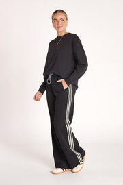 Carter Long Sleeve Tee - Black