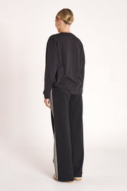 Carter Long Sleeve Tee - Black