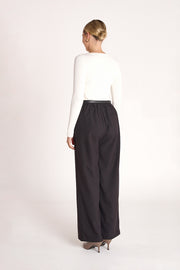 Claire Long Sleeve Top - White