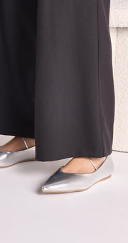 Haruna Flat - Silver Metallic