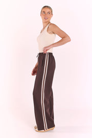 PRE-ORDER Noah Wide Pant - Luxe Dark Chocolate