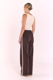 PRE-ORDER Noah Wide Pant - Luxe Dark Chocolate