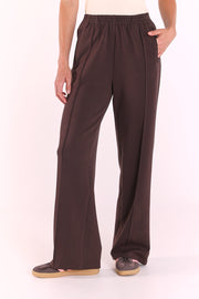 Noah Wide Pant - Dark Chocolate