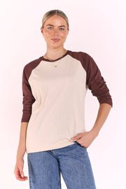 Sloane Tee - Chocolate Cream
