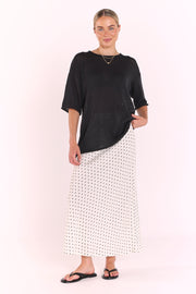 Indi Oversized Tee - Black