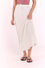 Harper Skirt - Black Spot