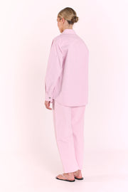 Lola Denim Jacket - Pink