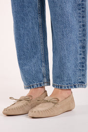 Vorlage Loafer - Taupe Suede