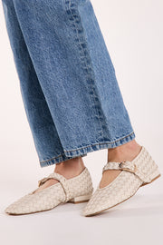 Mt Bulla Flat - Cream Weave