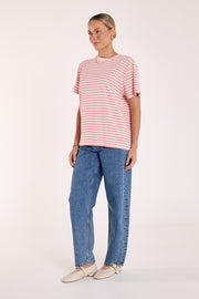 Jules Tee - Musk Stripe