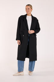 Walker Coat - Black