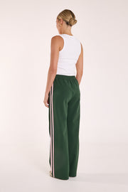 Noah Wide Pant – Forest Pink Stripe