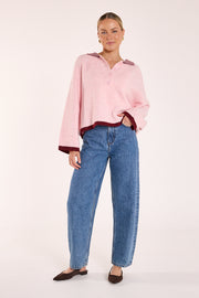 Ember Knit - Pink Burgundy