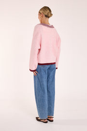 Ember Knit - Pink Burgundy