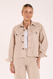 Cassie Long Sleeve Shirt - Dune