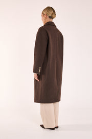 Marlow Coat - Chocolate