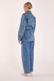 Tate Denim Jacket - Deep Blue