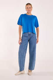 Hartley Top - Cobalt