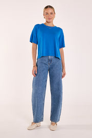 Hartley Top - Cobalt