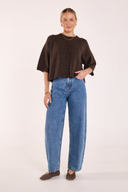 Chelsea Top - Chocolate