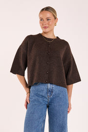 Chelsea Top - Chocolate