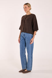 Chelsea Top - Chocolate