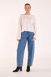 Hartley Long Sleeve Top - Oatmeal