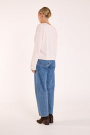 Hartley Long Sleeve Top - Oatmeal