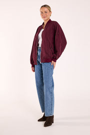Devon Bomber - Maroon